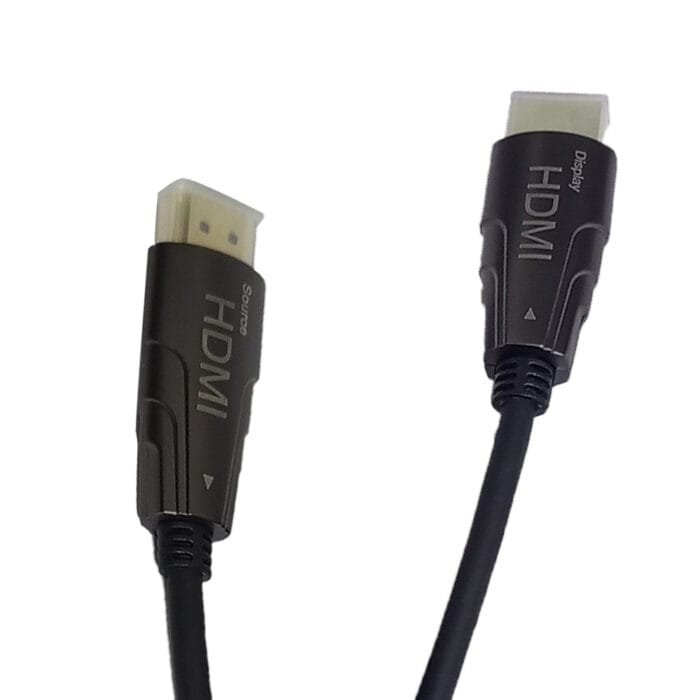 ⁦Cable fiber HDMI 4k 50m⁩ - الصورة ⁦3⁩
